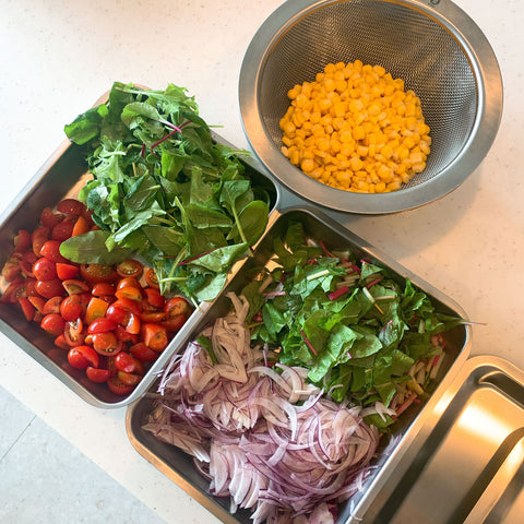 【セット】角バット・トレー(フラットエッジ)