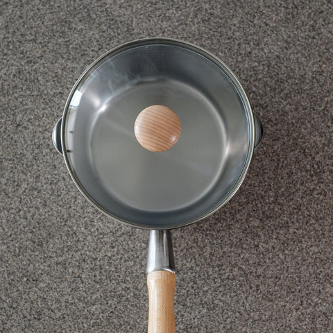 玻璃蓋18cm（木製旋鈕）