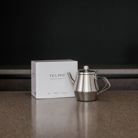 ティーポット（スチール）