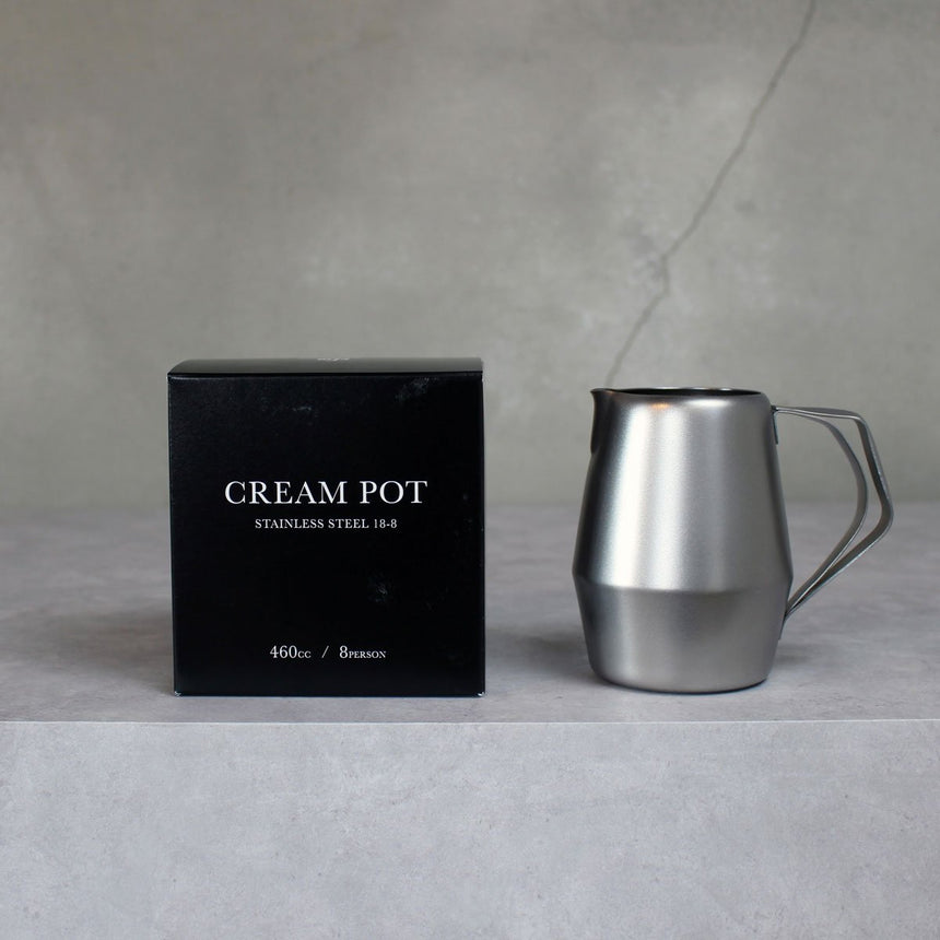 Cream pot (matte finish)